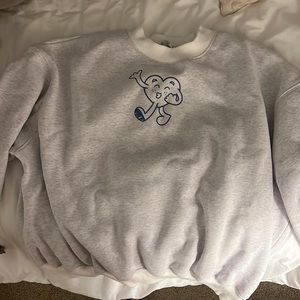 Grey Bandit The World Is A Better Place With You In It Crewneck Size XL